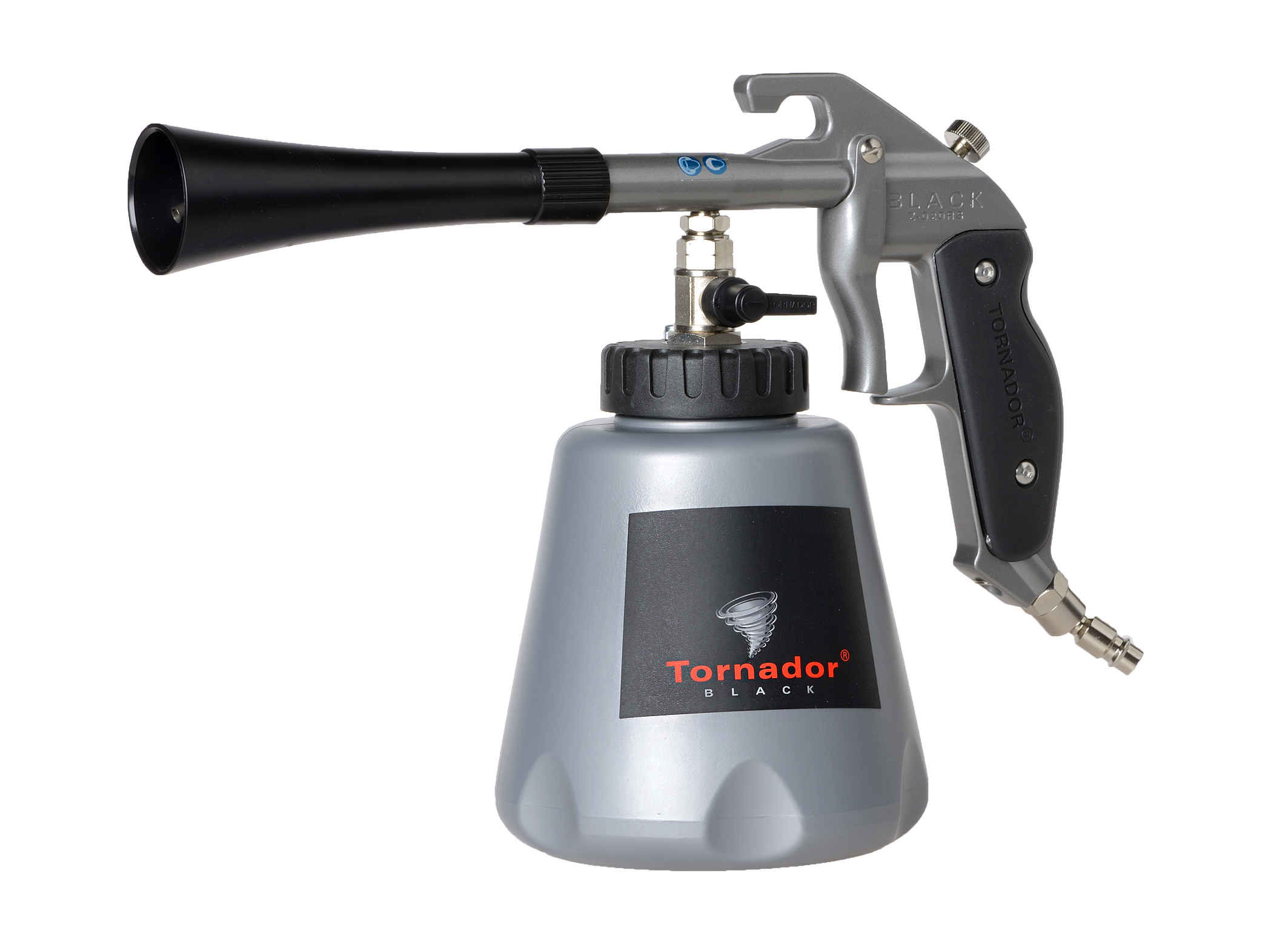 Tornador Z-020 Black Professional Cleaning Gun Starter Kit with 2oz. E