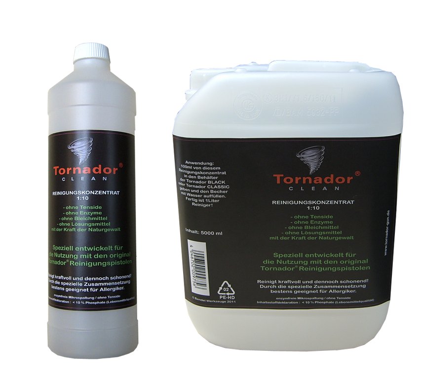 Tornador Z-010 Herramienta de limpieza clásica para paquete de detalles  automáticos con limpiador enzimático