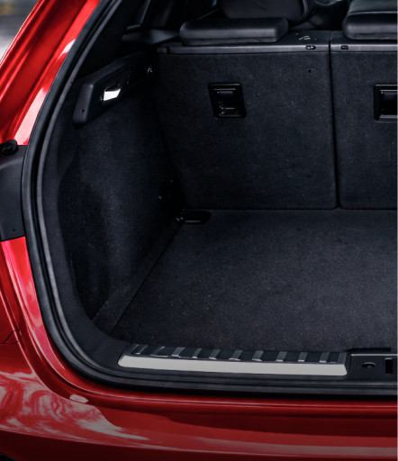Car interior: boot