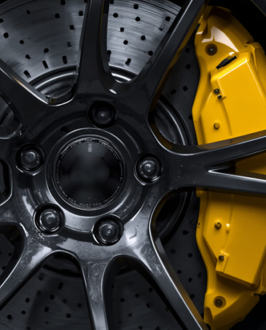 Car exterior: brake caliper